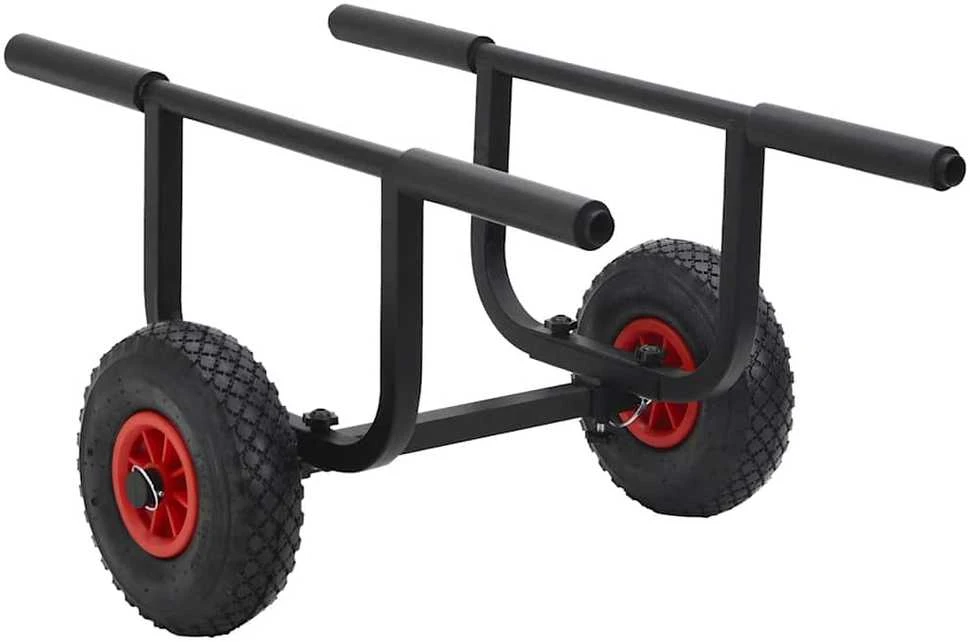 Baidarės vežimėlis, aliuminis, 90kg