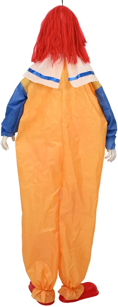 Baisus Helovino klounas SPOOKA Geltona ir mėlyna 126,5 x 180 cm