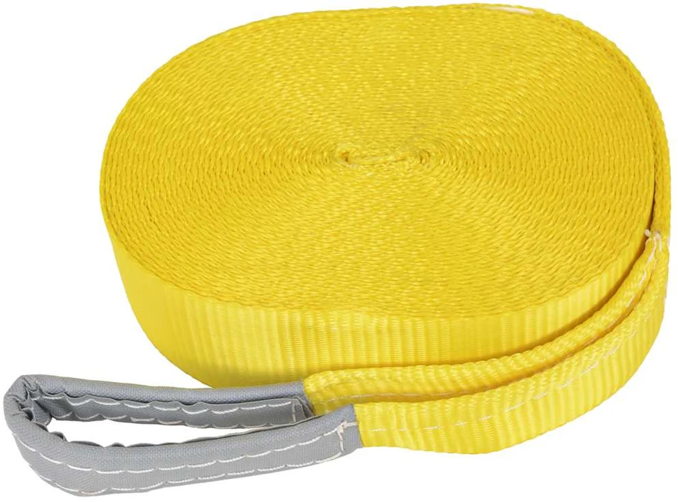 Balansinė juosta, 15m x 50mm, 150 kg, geltonos sp.