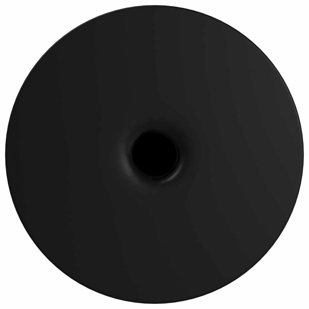 Baldų kojelės 12 vnt. Juoda Ø 40 x 98 mm Geležis