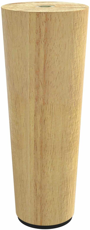 Baldų kojelės 2 vnt. Ruda Ø 44 x 100 mm Kietas eukalipto medis