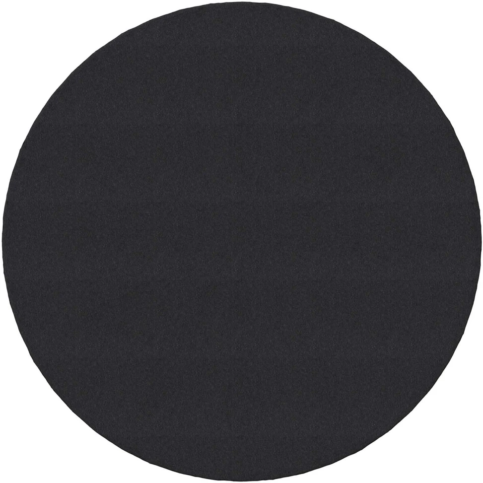 Baldų kojų pagalvėlės 2 vnt. Juoda Ø 30 x 2 mm EVA