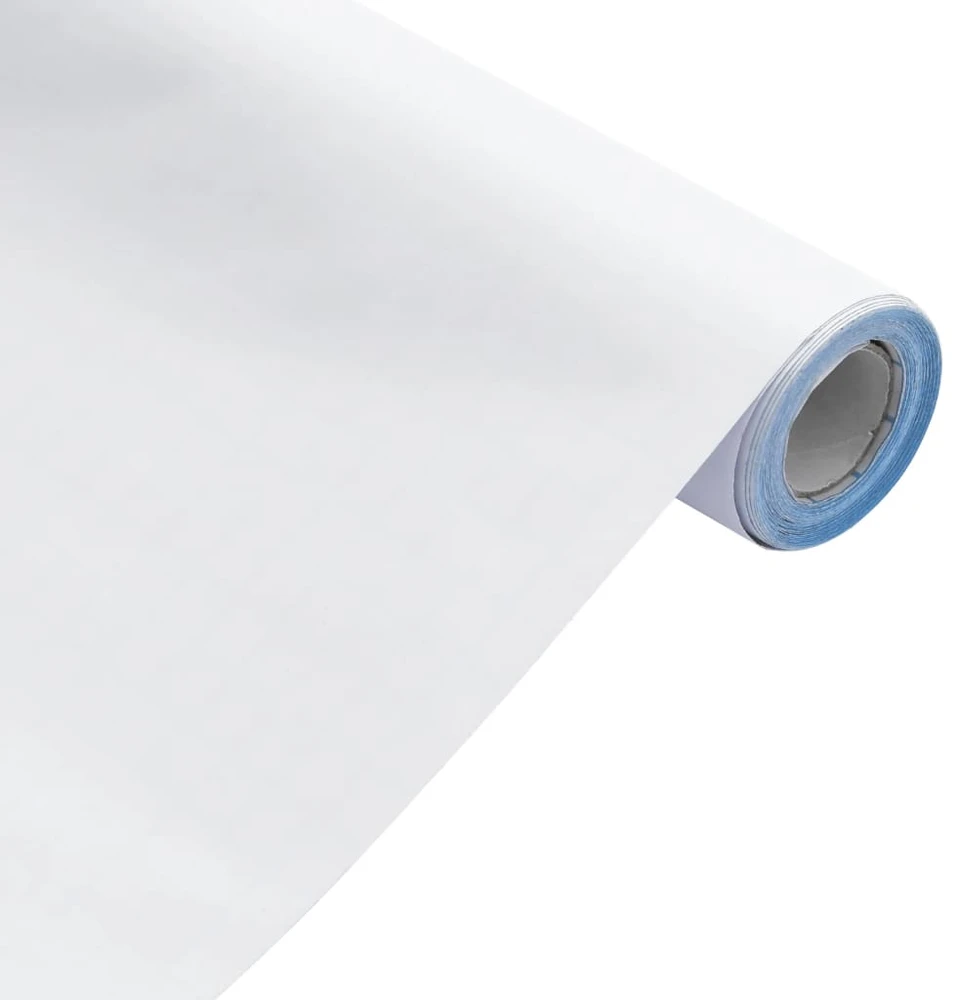 Baldų lipdukai, balti, 90x500cm, PVC, lipnūs, matiniai