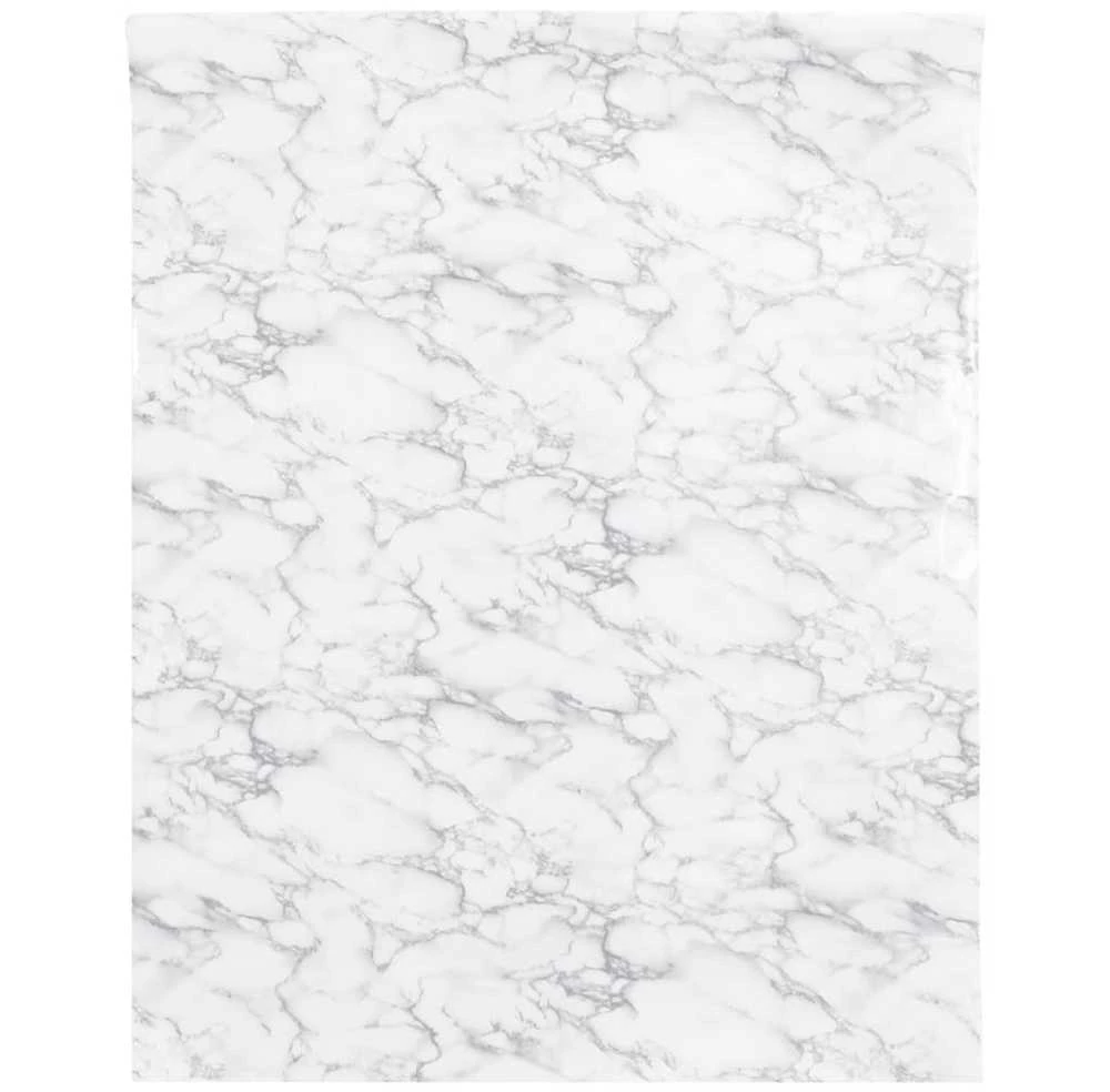 Baldų lipdukas, marmuro baltas, 90x500cm, PVC, lipnus