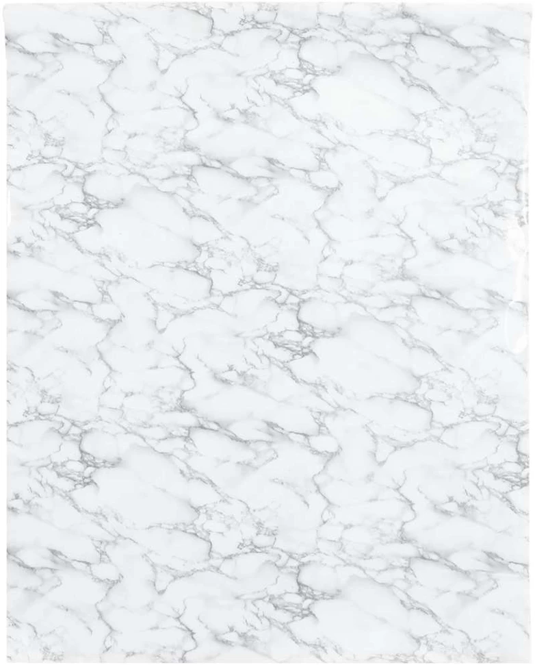 Baldų lipdukas, marmuro baltas, 90x500cm, PVC, lipnus