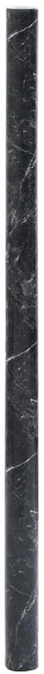 Baldų lipdukas, marmuro juodas, 90x500cm, PVC, lipnus