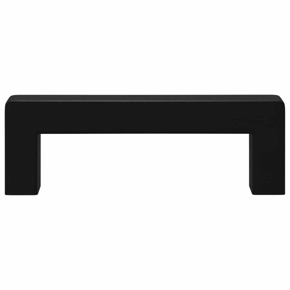 Baldų rankena 530 vnt. Juodas 105 x 12 x 36 mm Geležis