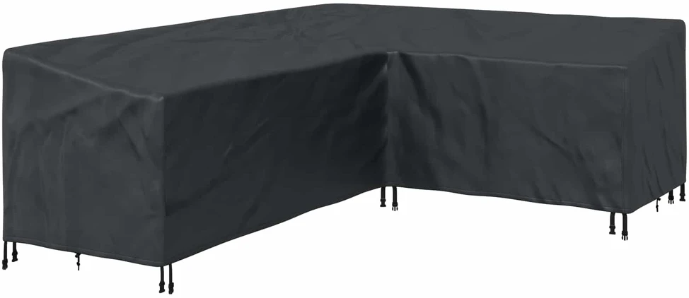 Baldų uždangalas 260 x 210 x 80 cm 420D Oksfordo audinys Juodas