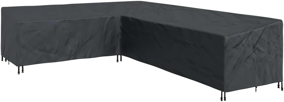 Baldų uždangalas 355 x 275 x 80 cm 210D Oksfordo audinys Juodas