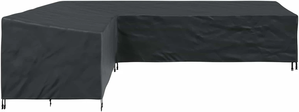 Baldų uždangalas 355 x 275 x 80 cm 210D Oksfordo audinys Juodas