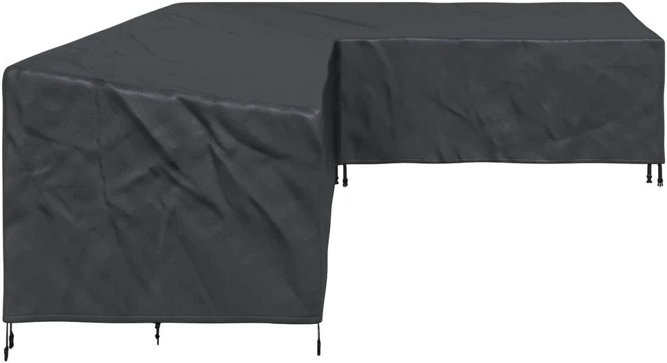 Baldų uždangalas 355 x 275 x 80 cm 420D Oksfordo audinys Juodas