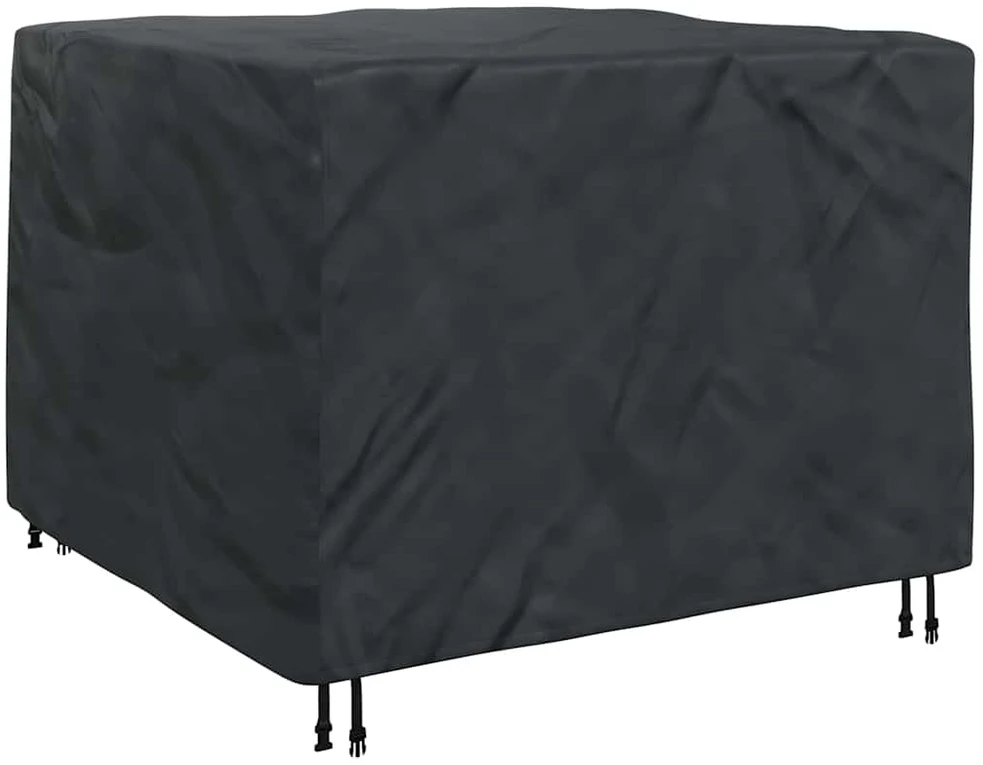 Baldų uždangalas Juoda 125 x 125 x 74 cm 420D Oksfordo audinys