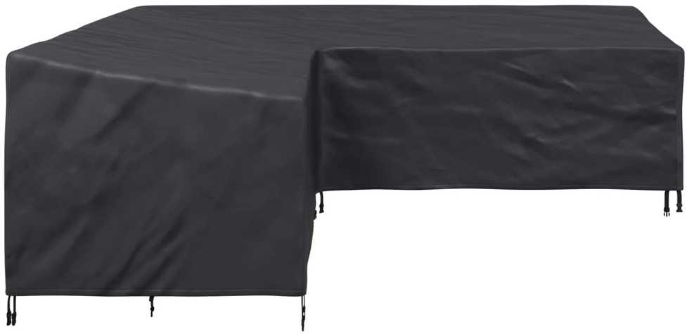 Baldų uždangalas 270 x 270 x 80 cm 600D Oksfordo audinys Juodas