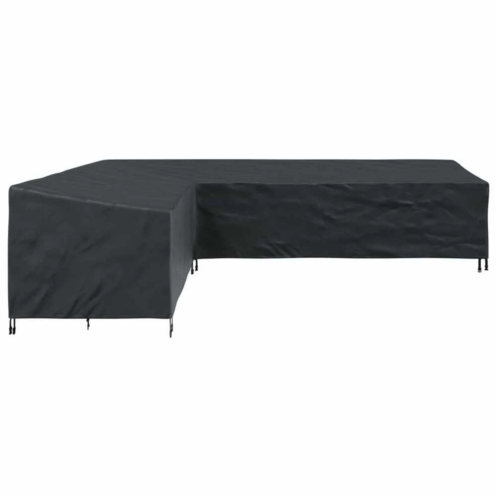 Baldų uždangalas 355 x 275 x 80 cm 420D Oksfordo audinys Juodas