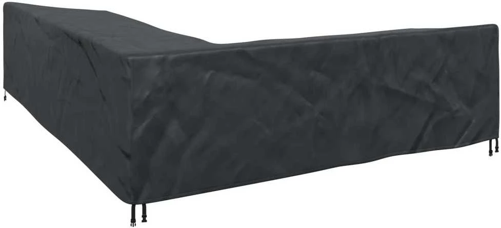 Baldų uždangalas 355 x 275 x 80 cm 420D Oksfordo audinys Juodas