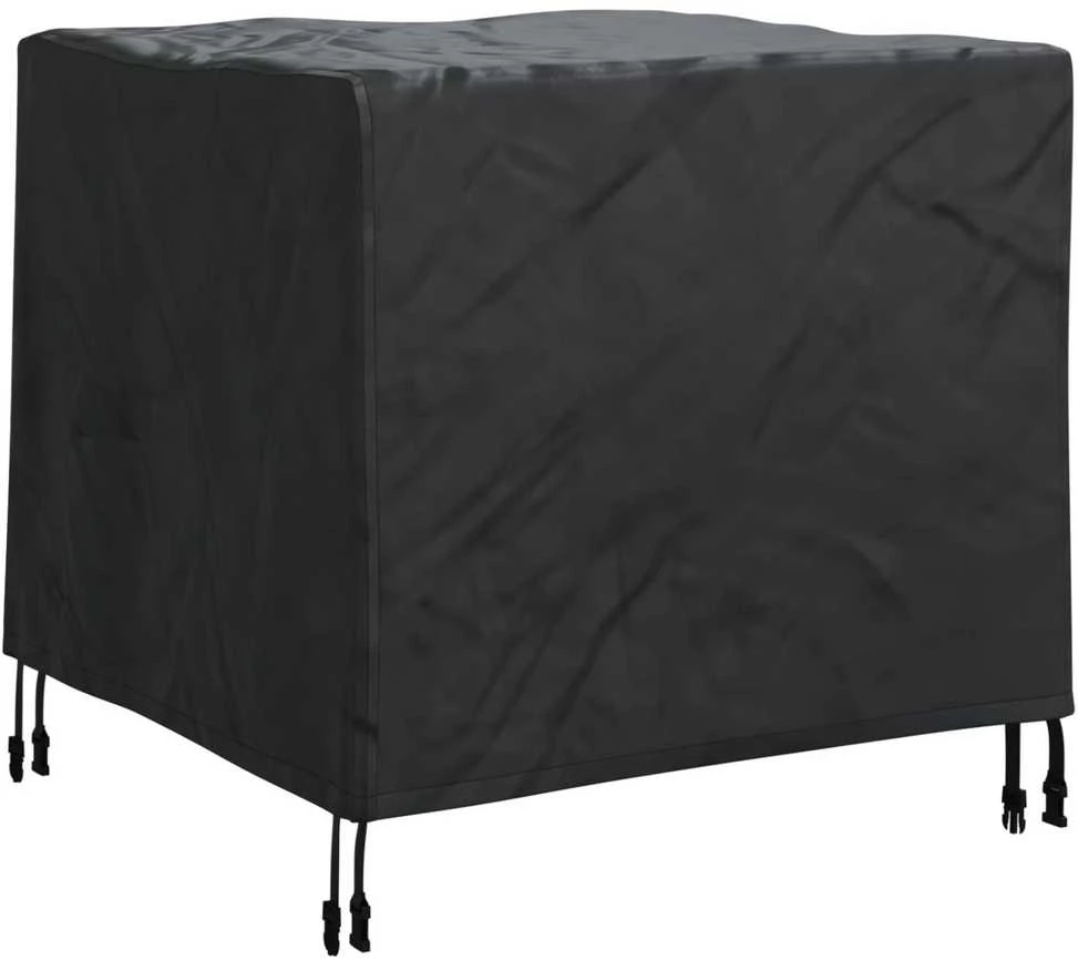 Baldų uždangalas 82 x 82 x 65 cm 210D Oksfordo audinys Juodas