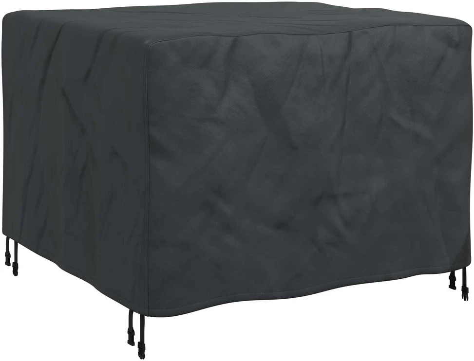 Baldų uždangalas Paprastas Juoda 113 x 113 x 73 cm 210D
