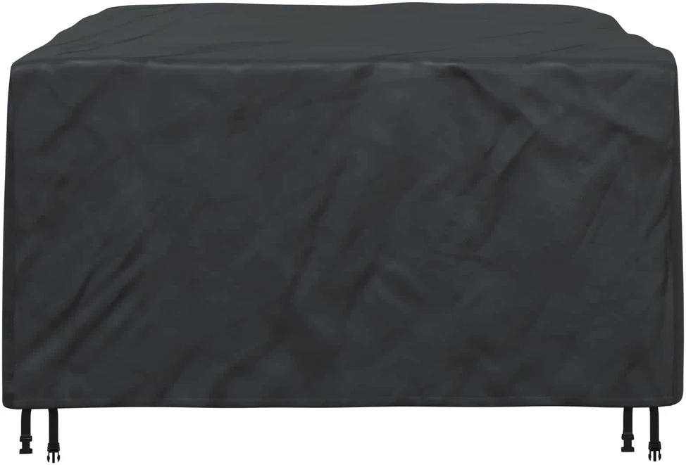 Baldų uždangalas Paprastas Juoda 150 x 150 x 75 cm 210D