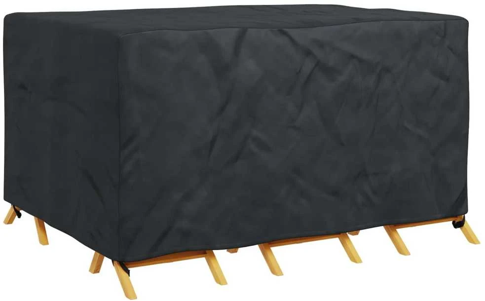 Baldų uždangalas Paprastas Juoda 180 x 140 x 90 cm 210D