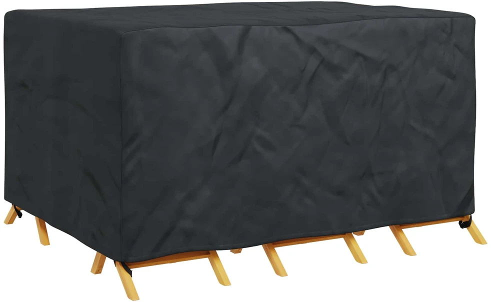 Baldų uždangalas Paprastas Juoda 180 x 150 x 85 cm 210D