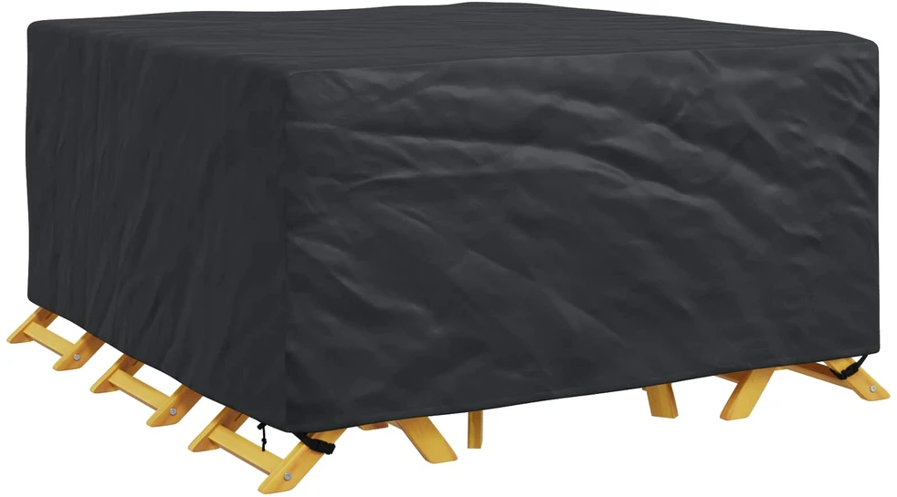 Baldų uždangalas Paprastas Juoda 180 x 190 x 85 cm 210D