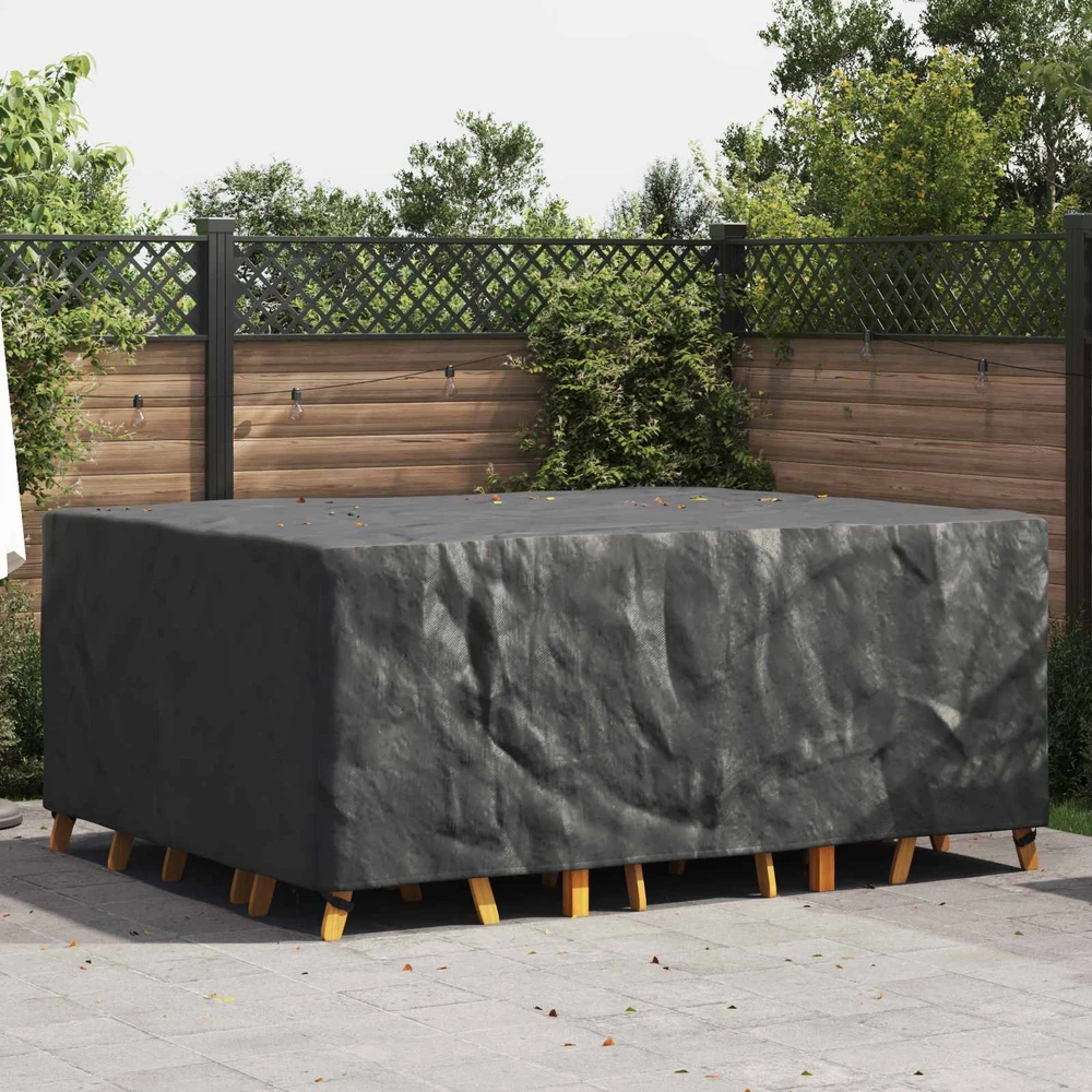 Baldų uždangalas Paprastas Juoda 220 x 190 x 85 cm 210D