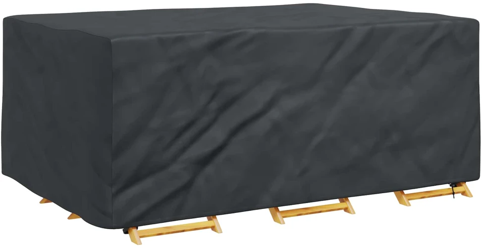 Baldų uždangalas Paprastas Juoda 230 x 165 x 80 cm 210D