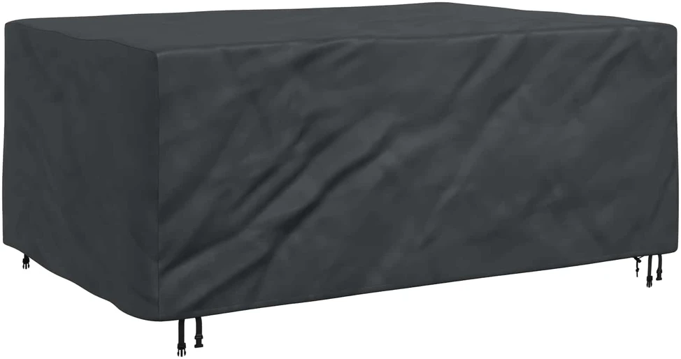 Baldų uždangalas Paprastas Juoda 230 x 165 x 80 cm 210D
