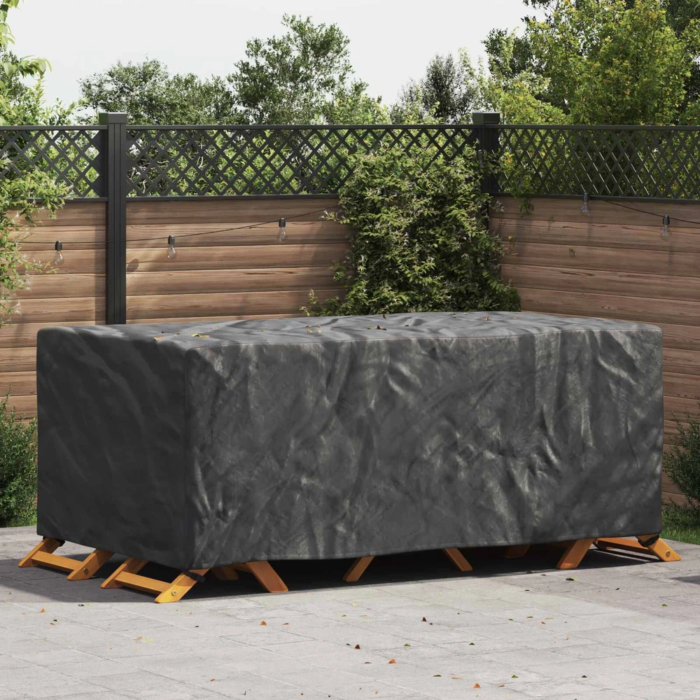 Baldų uždangalas Paprastas Juoda 240 x 110 x 70 cm 210D