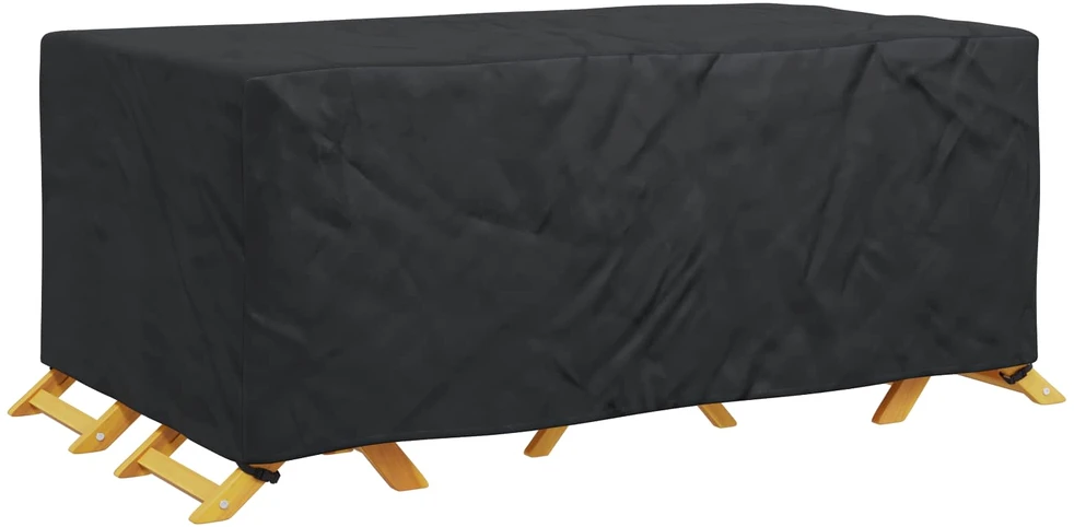 Baldų uždangalas Paprastas Juoda 240 x 110 x 70 cm 210D