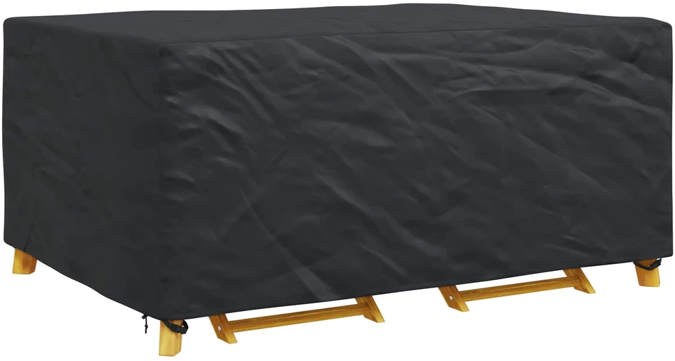 Baldų uždangalas Paprastas Juoda 240 x 160 x 100 cm 210D