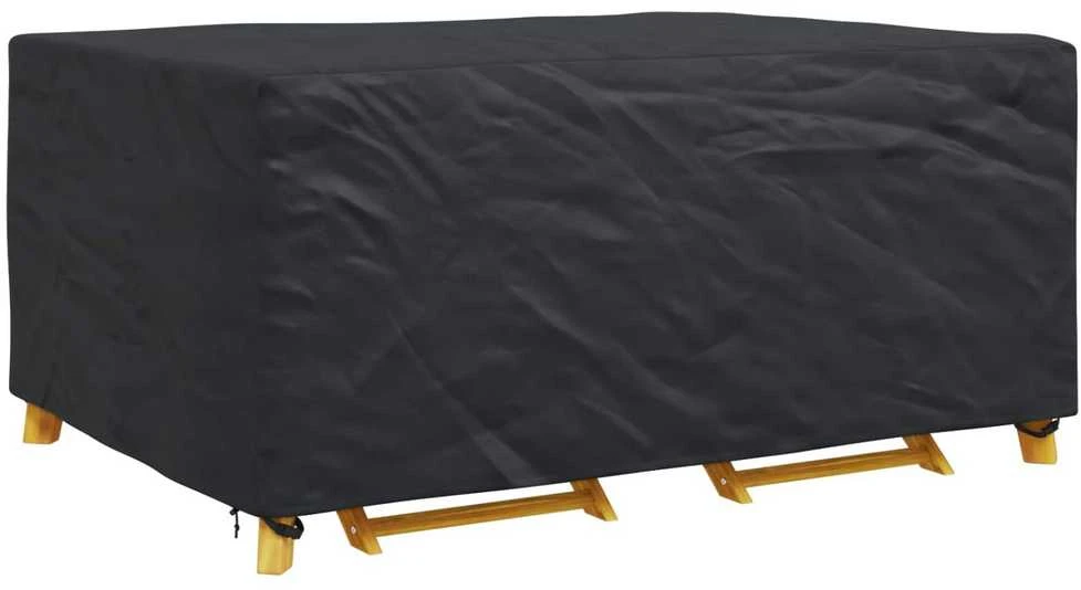 Baldų uždangalas Paprastas Juoda 240 x 180 x 100 cm 420D
