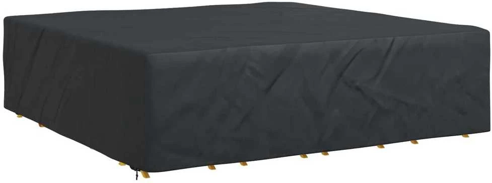 Baldų uždangalas Paprastas Juoda 260 x 260 x 70 cm 420D