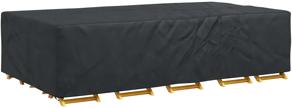 Baldų uždangalas Paprastas Juoda 305 x 190 x 85 cm 210D