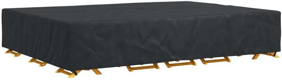 Baldų uždangalas Paprastas Juoda 350 x 260 x 90 cm 210D