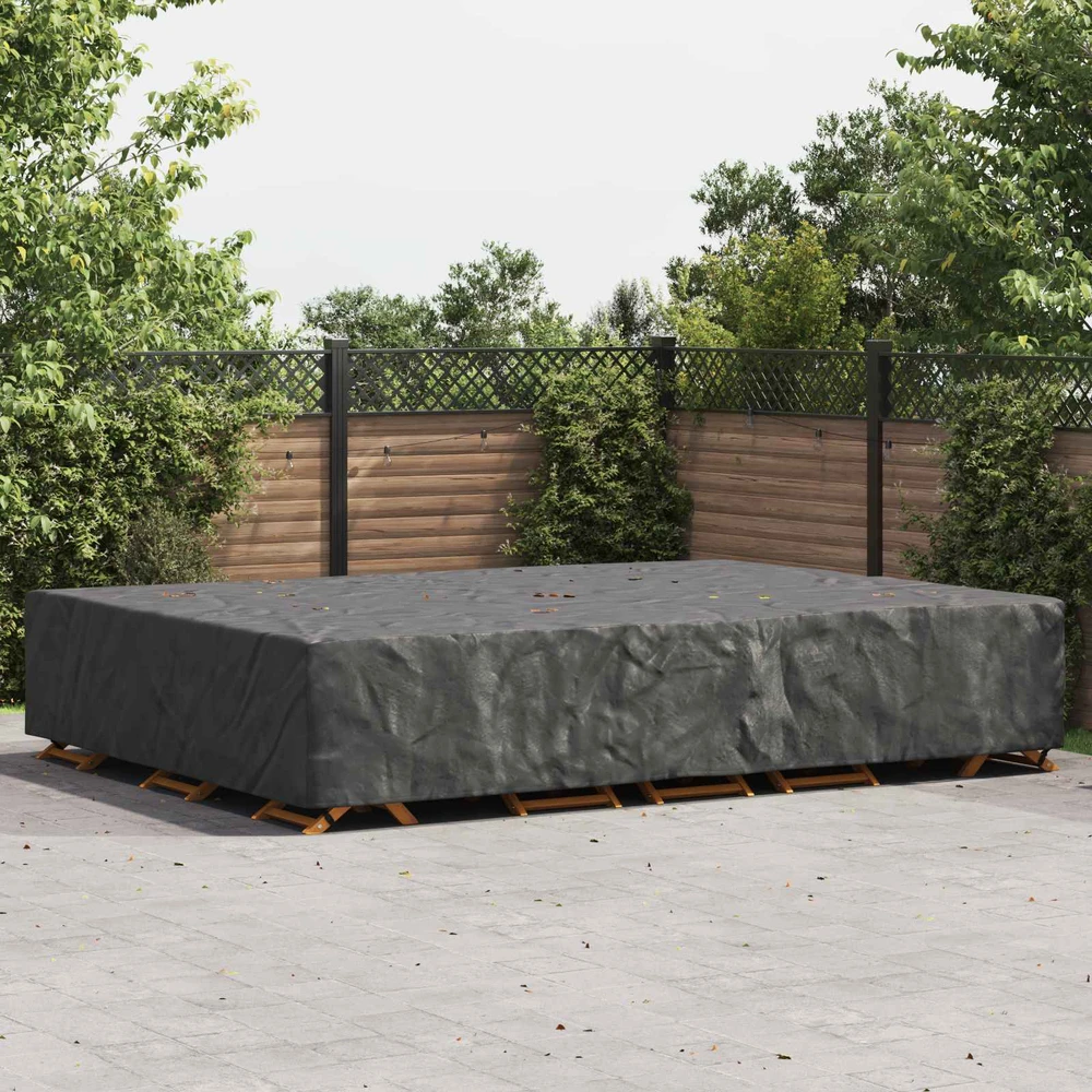 Baldų uždangalas Paprastas Juoda 350 x 260 x 90 cm 210D