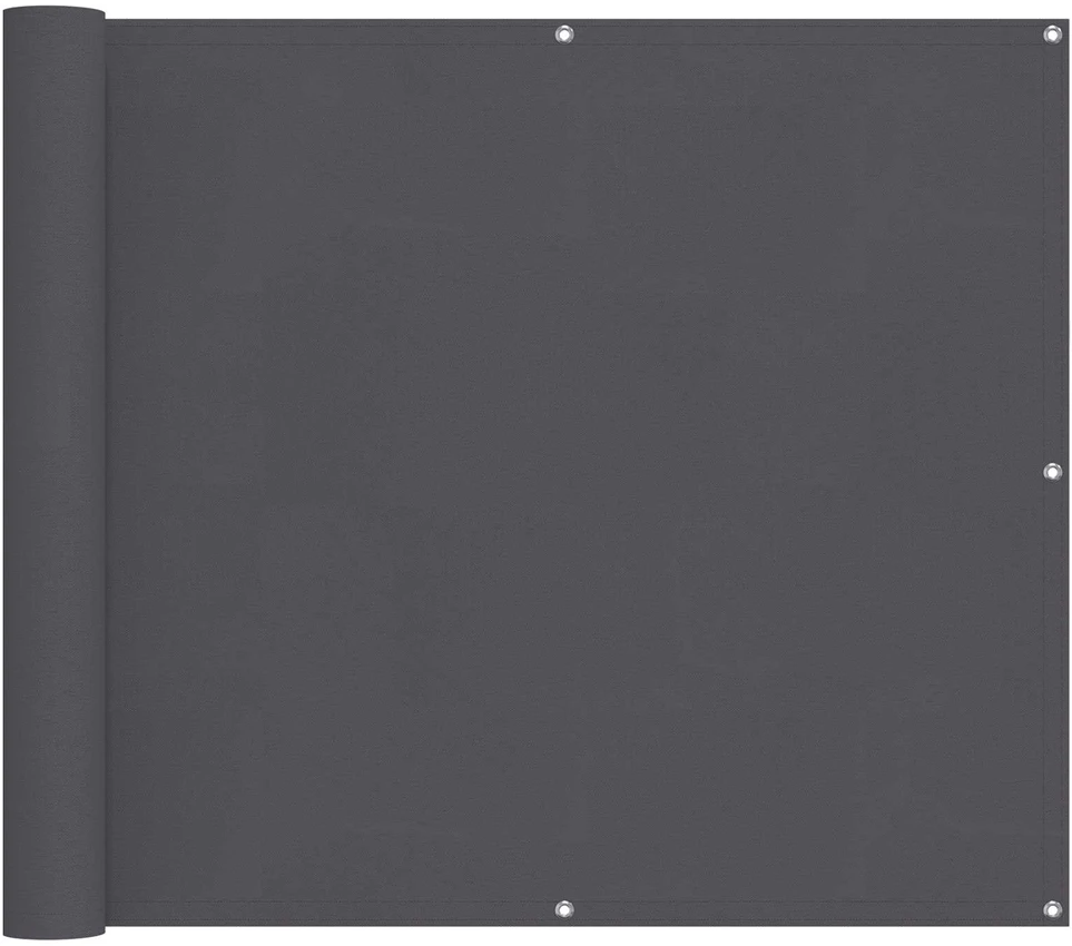 Balkono uždanga 100 x 400 cm Oksfordo audinys Stačiakampio