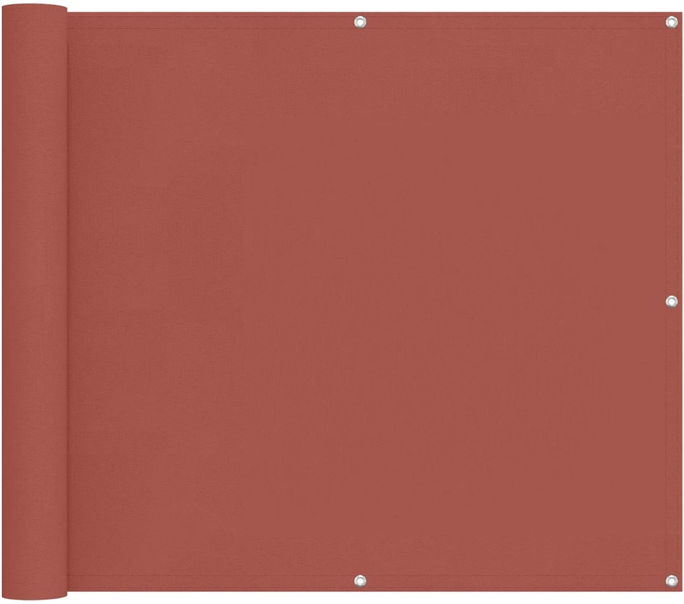 Balkono uždanga 100 x 500 cm Oksfordo audinys Stačiakampio