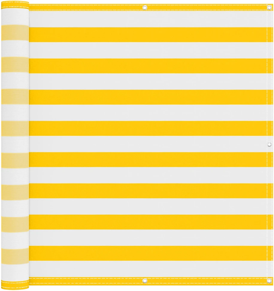 Balkono uždanga 110 x 700 cm Oksfordo audinys Stačiakampio