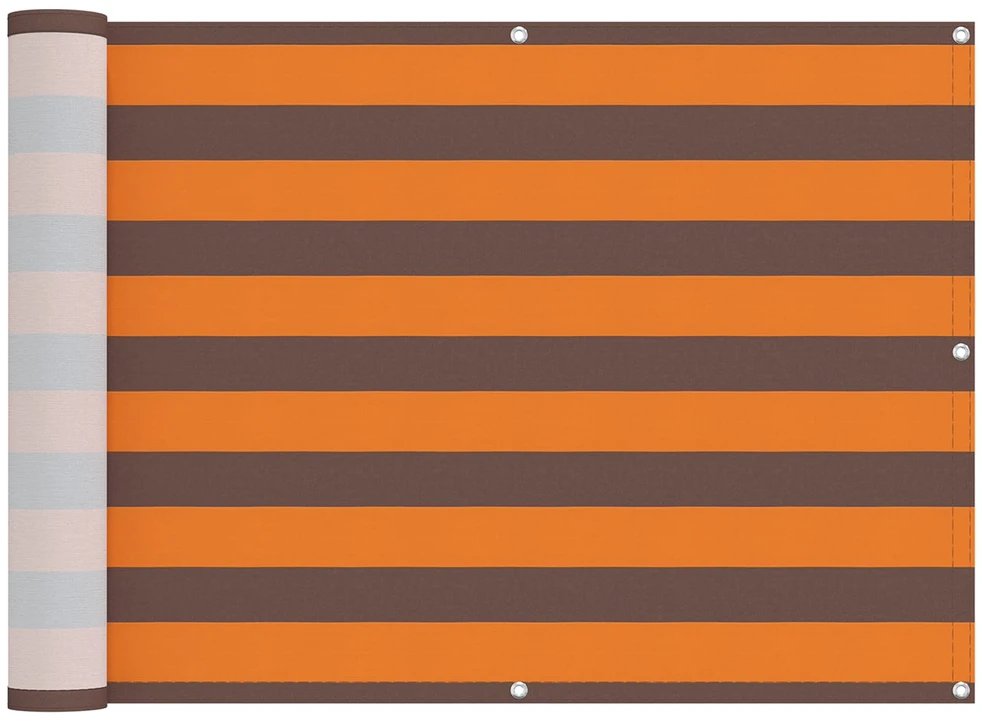 Balkono uždanga 75 x 200 cm Oksfordo audinys Stačiakampio