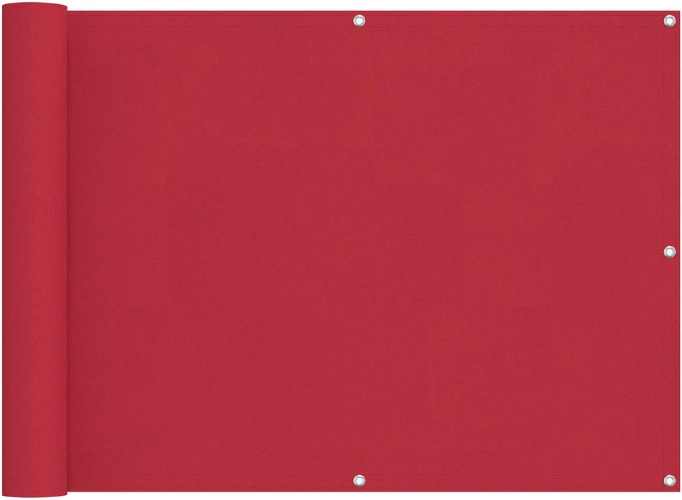 Balkono uždanga 75 x 200 cm Oksfordo audinys Stačiakampio