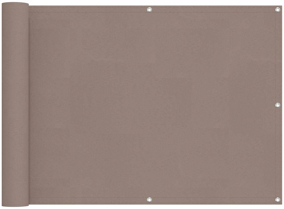 Balkono uždanga 75 x 200 cm PU dengtas oksfordas alu