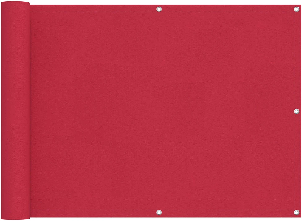 Balkono uždanga 75 x 600 cm Oksfordo audinys Stačiakampio