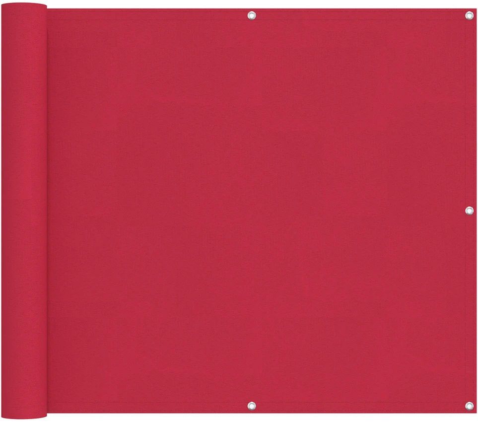 Balkono uždanga 90 x 1000 cm Oksfordo audinys Stačiakampio