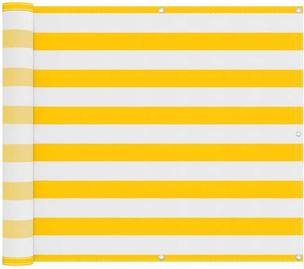 Balkono Ekranas 100 x 400 cm Oksfordo audinys Stačiakampio
