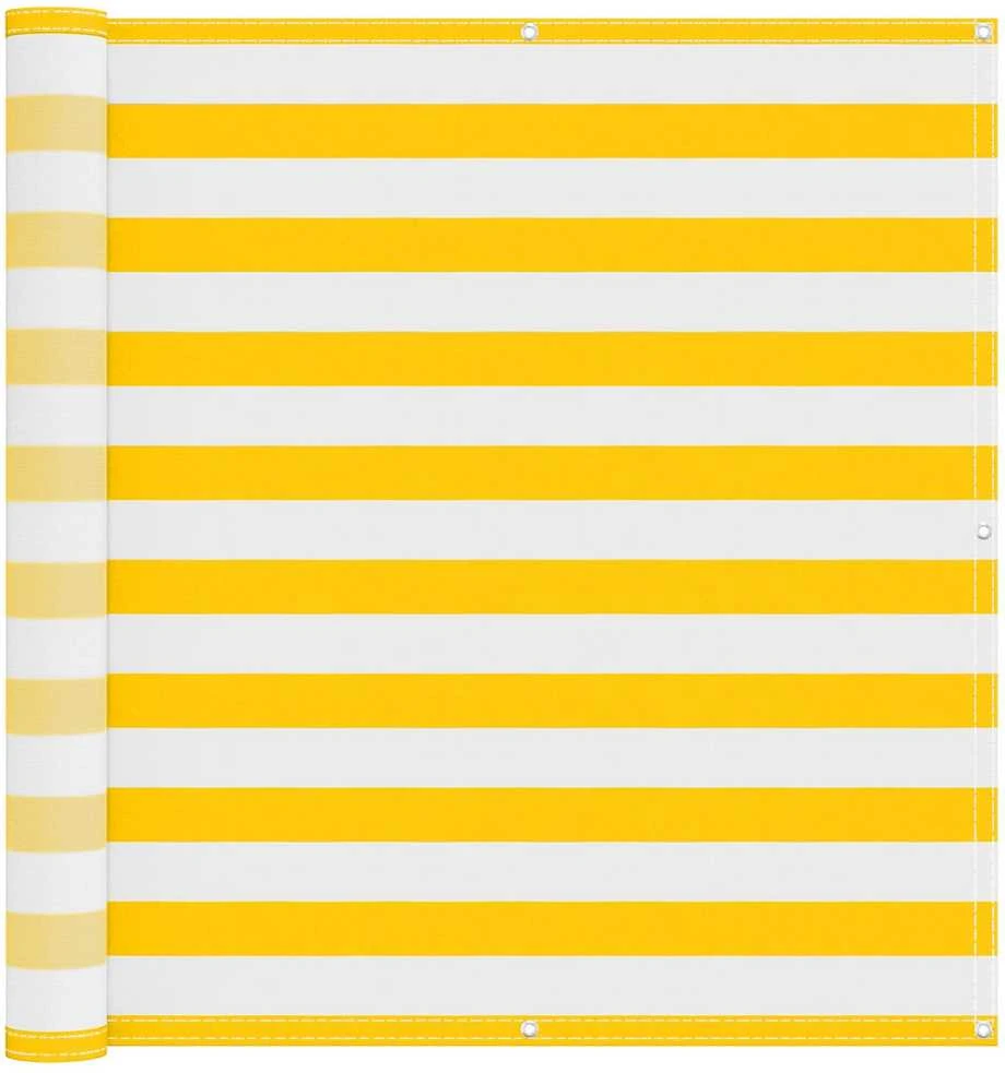 Balkono Ekranas 110 x 700 cm Oksfordo audinys Stačiakampio