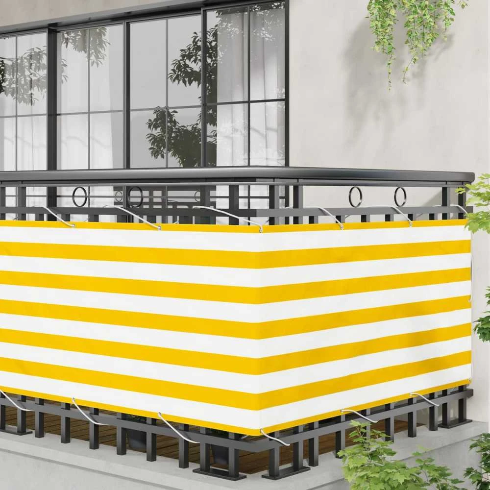 Balkono Ekranas 75 x 200 cm Oksfordo audinys Stačiakampio