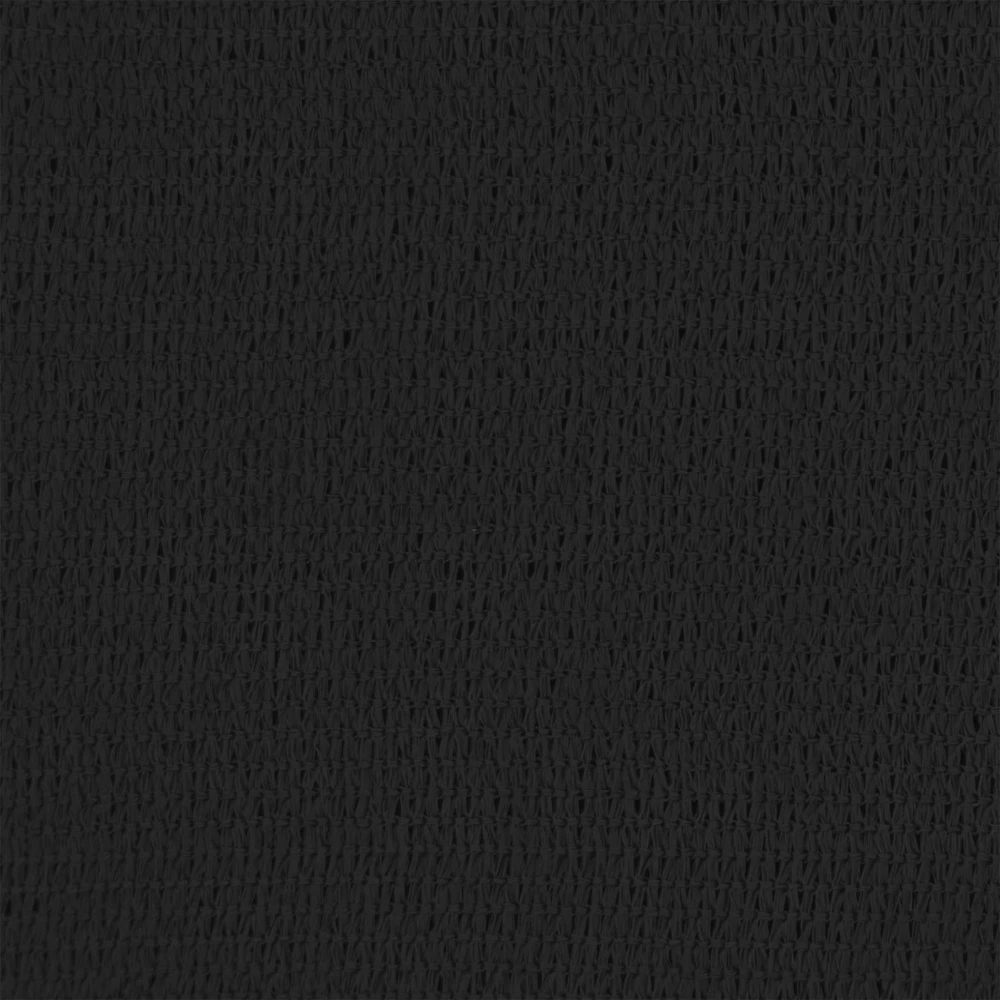 Balkono Ekranas Juoda 75 x 1200 cm HDPE ir aliuminis