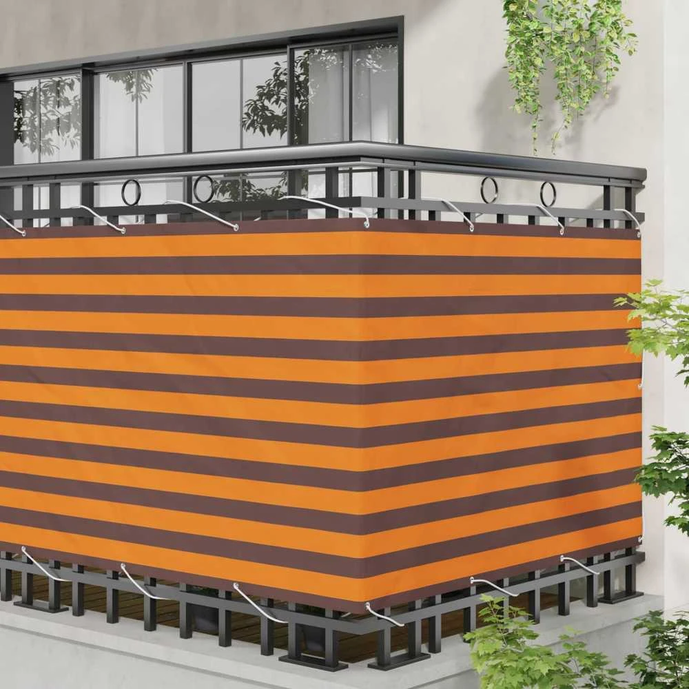 Balkono Ekranas 110 x 200 cm Oksfordo audinys Stačiakampio