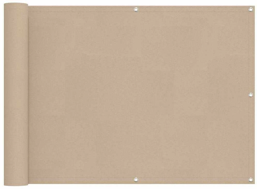 Balkono Ekranas 75 x 200 cm Oksfordo audinys Stačiakampio